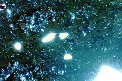 Partly Welded Tuff, polarized light
